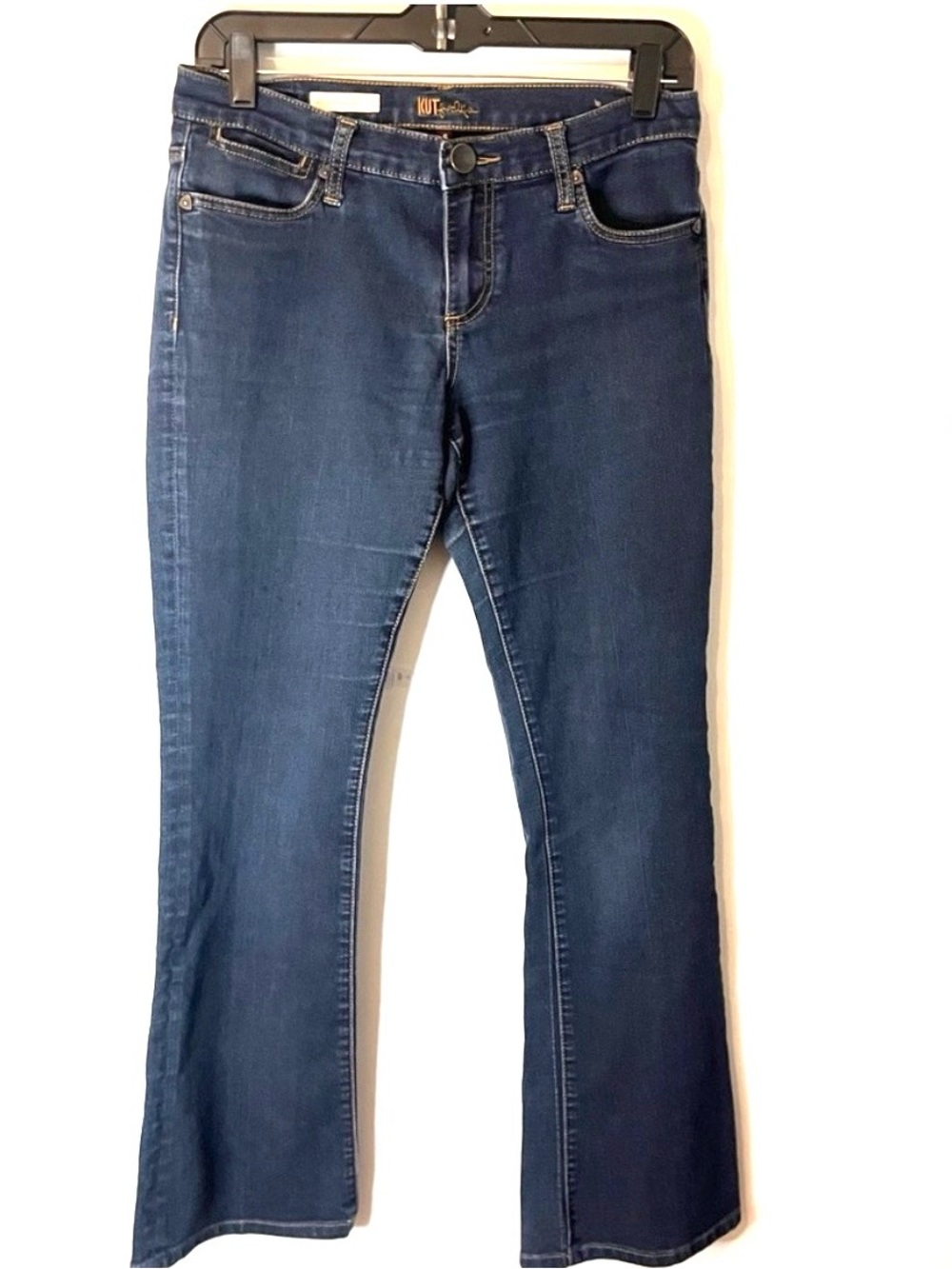Women's Kut from the Kloth MICHELLE slim flare jeans Sz 6